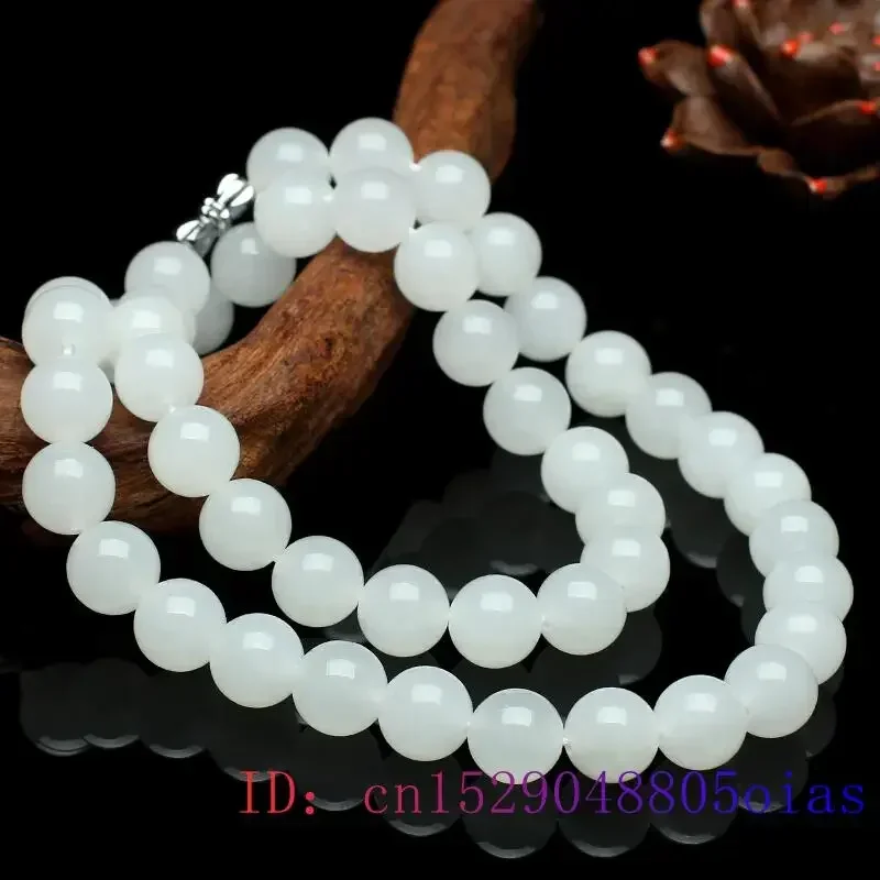 Jewelry Making Parts - Ngọc Trắng Đính Hạt Vòng Cổ
