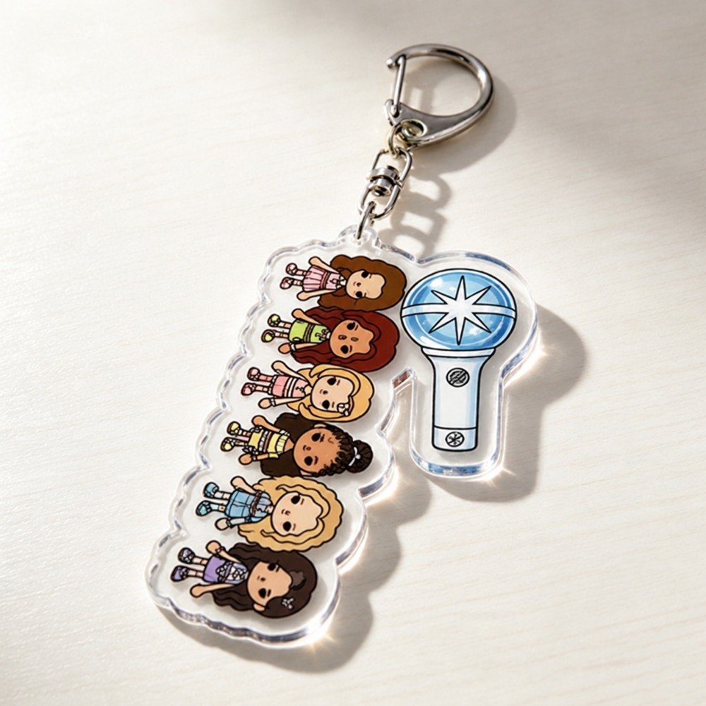 Jewelry Making Hobby - K-pop Katseye Keychain Accessories Bag Charms