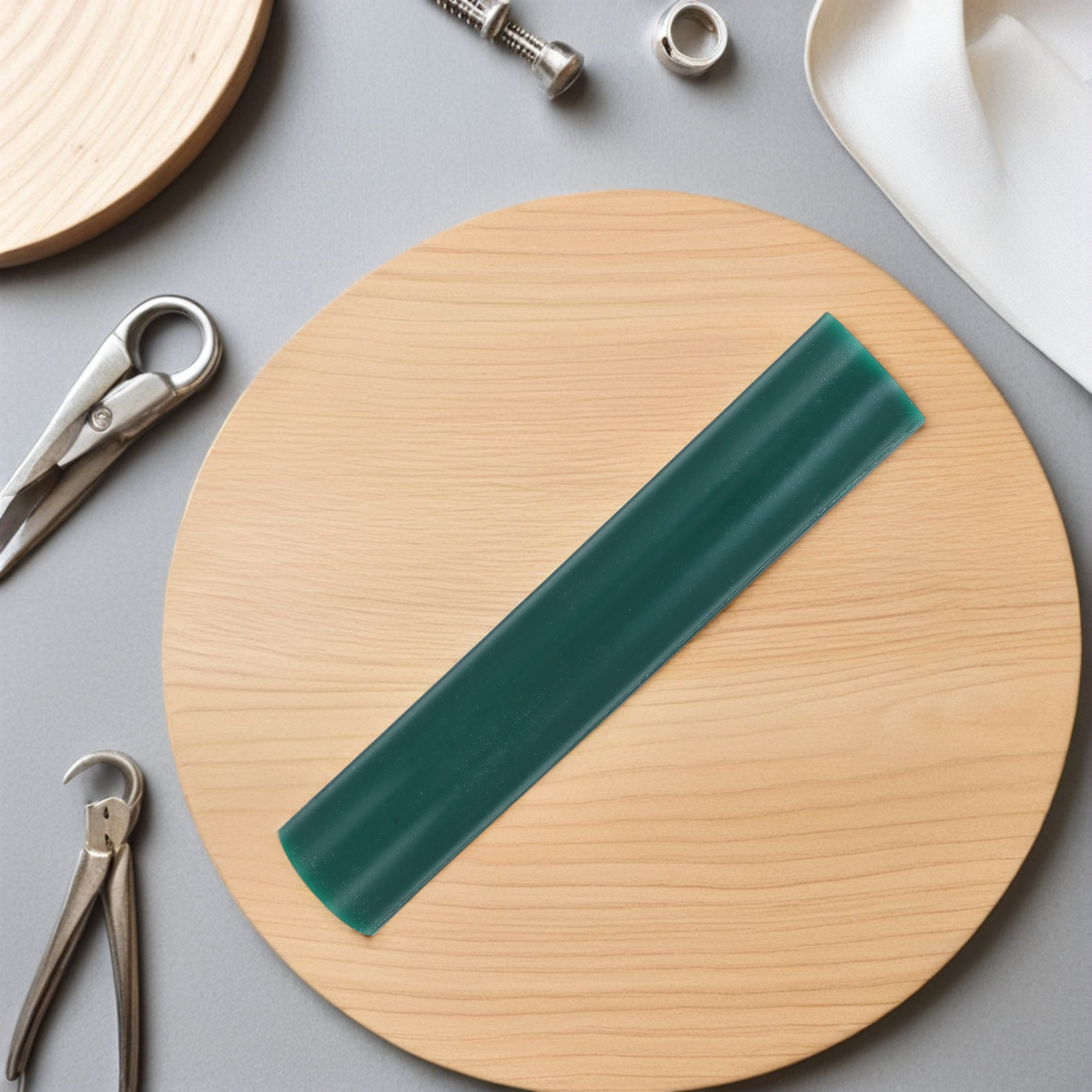Jewelry Making Wax - Green Hollow Wax Tube Jewelry Carving