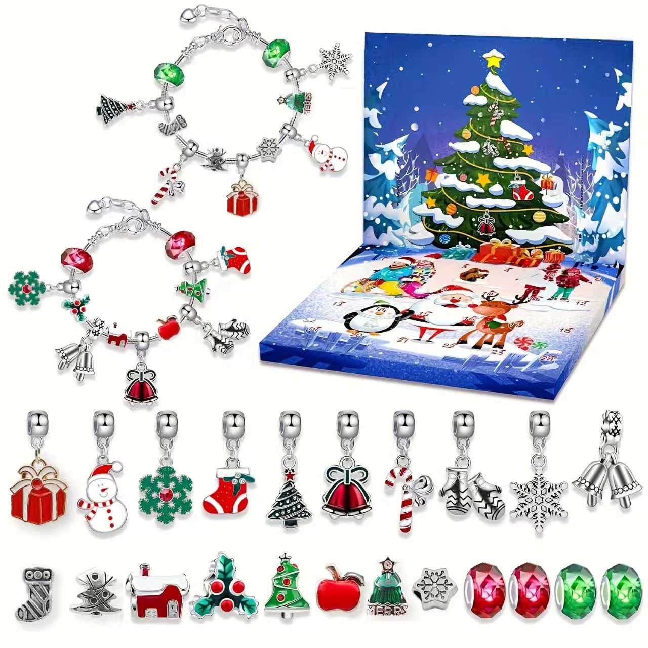 Jewelry Making With Resin - Creative Christmas 24-Day Countdown Calendar Box