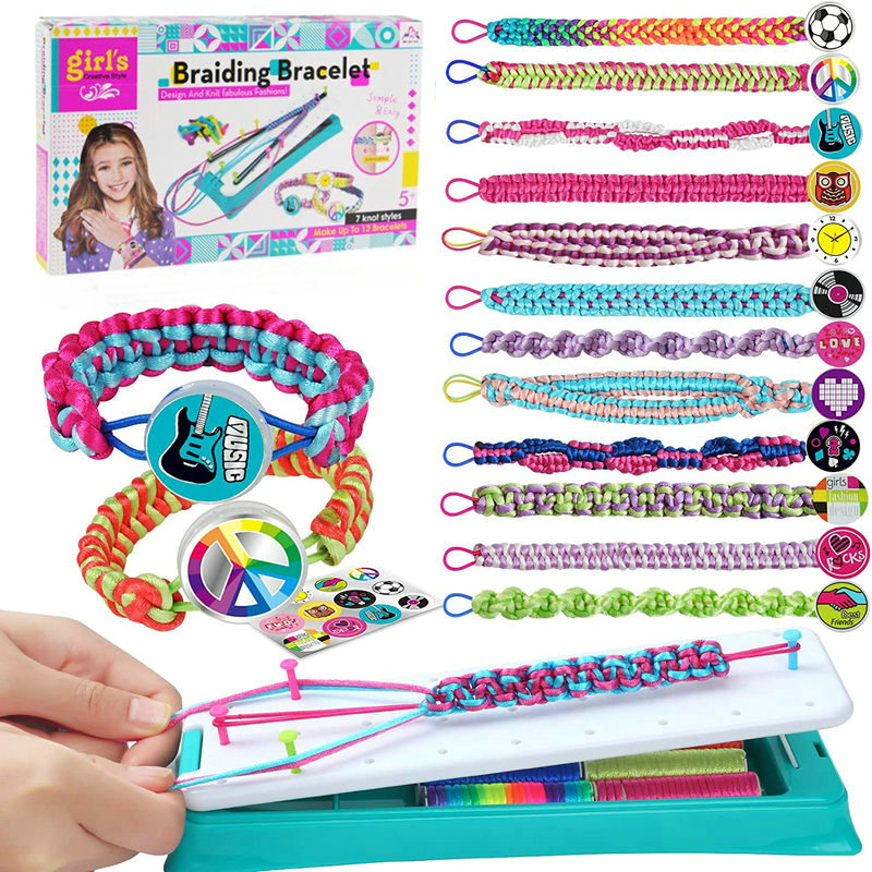 Jewelry Making Kits For Kids - Friendship Bracelet Making Kit for Girls