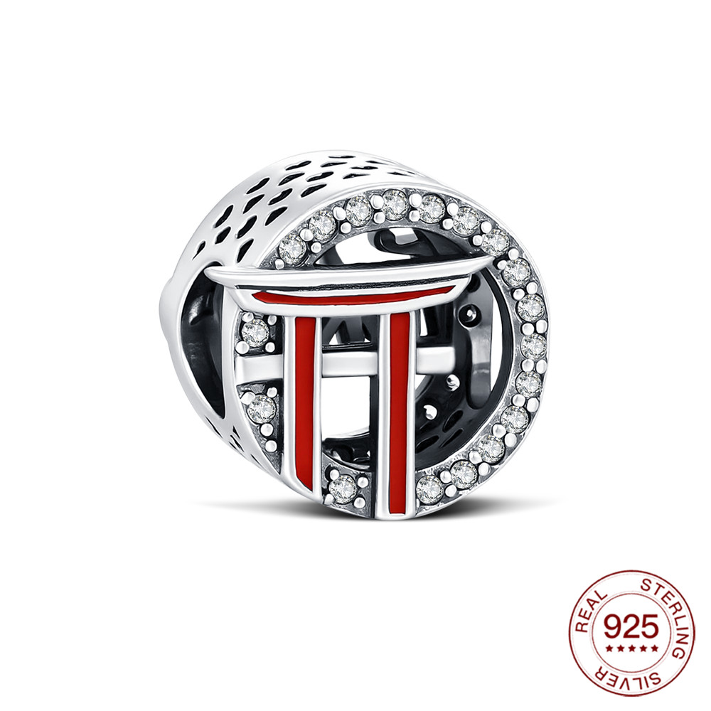 Jewelry Making Tokyo - 925 Sterling Silver Charm City Skyline