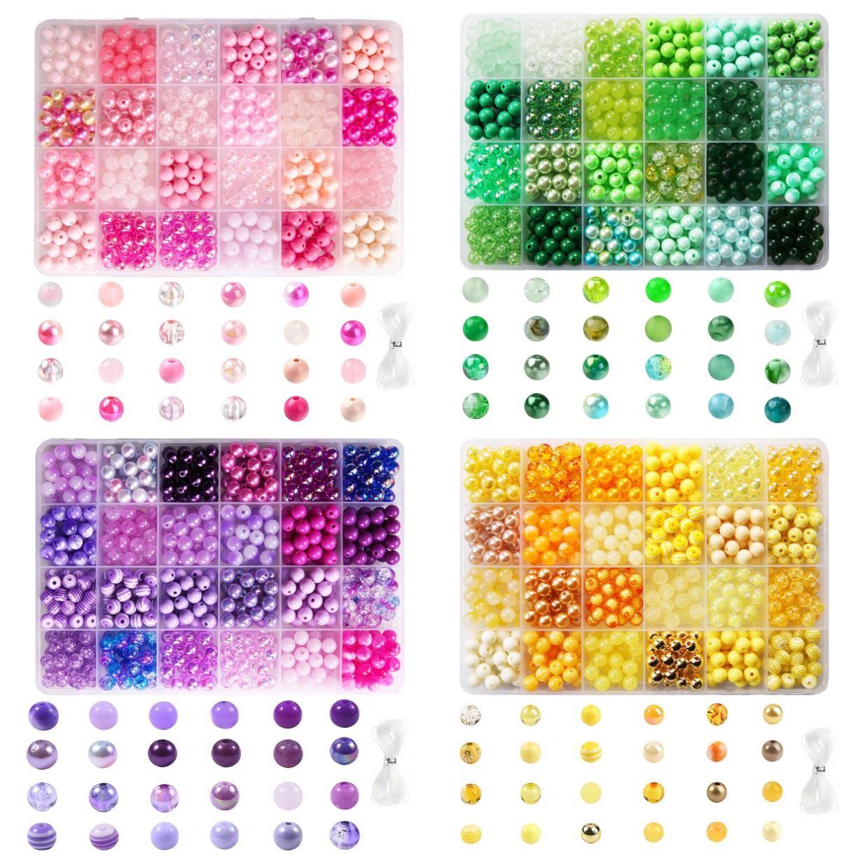 Acrylic Round Beads DIY Kit, K - đánh giá và giá Jewelry Making Kits For Kids