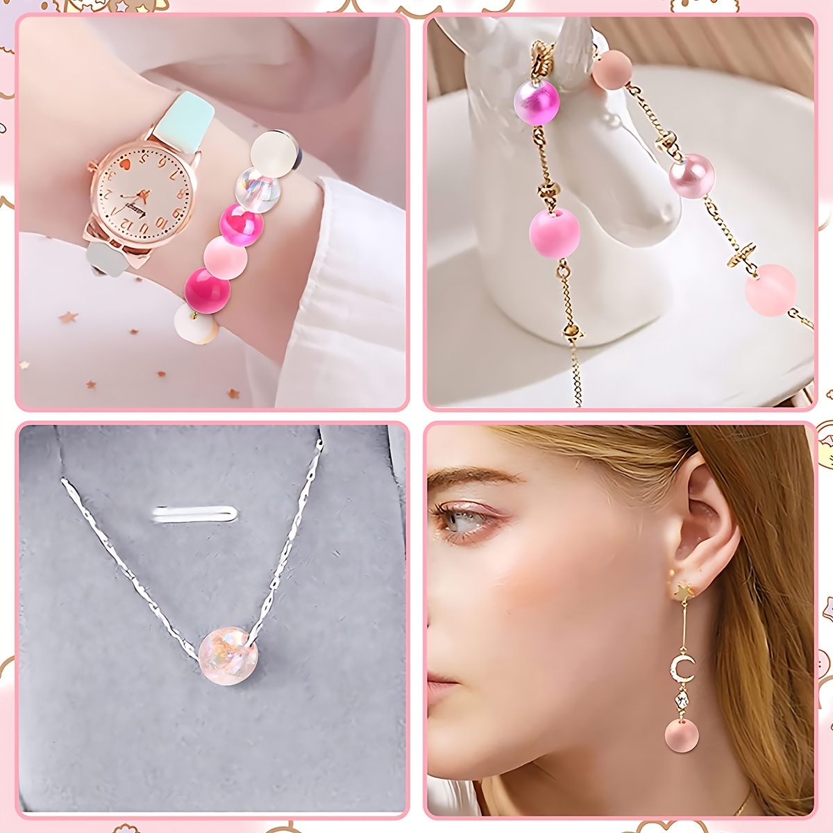 Acrylic Round Beads DIY Kit, K - đánh giá và giá Jewelry Making Kits For Kids