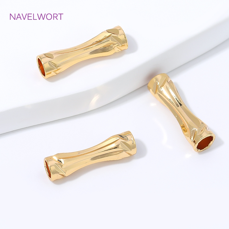 18K Gold Plated Faceted Tube B - đánh giá và giá Jewelry Making Youtube