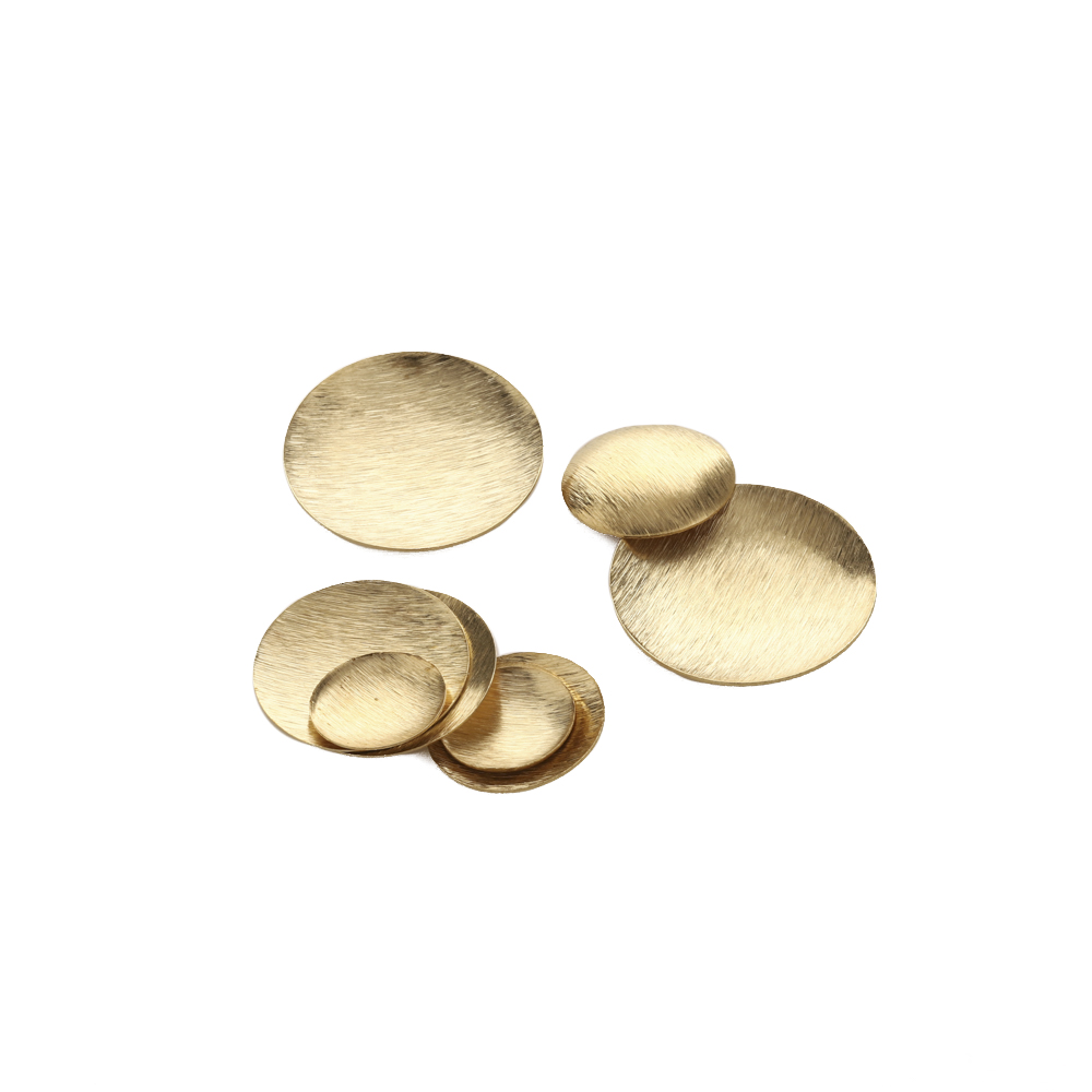 Raw Brass Brushed Round Convex - đánh giá và giá Jewelry Making Hammer