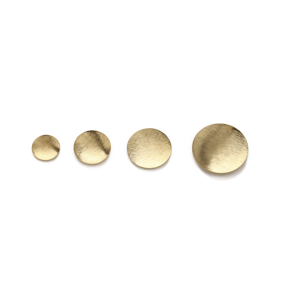 Raw Brass Brushed Round Convex - đánh giá và giá Jewelry Making Hammer