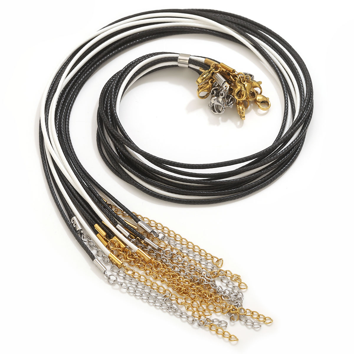 5pcs Leather Cord Necklace Wit - đánh giá và giá Jewelry Making Wax