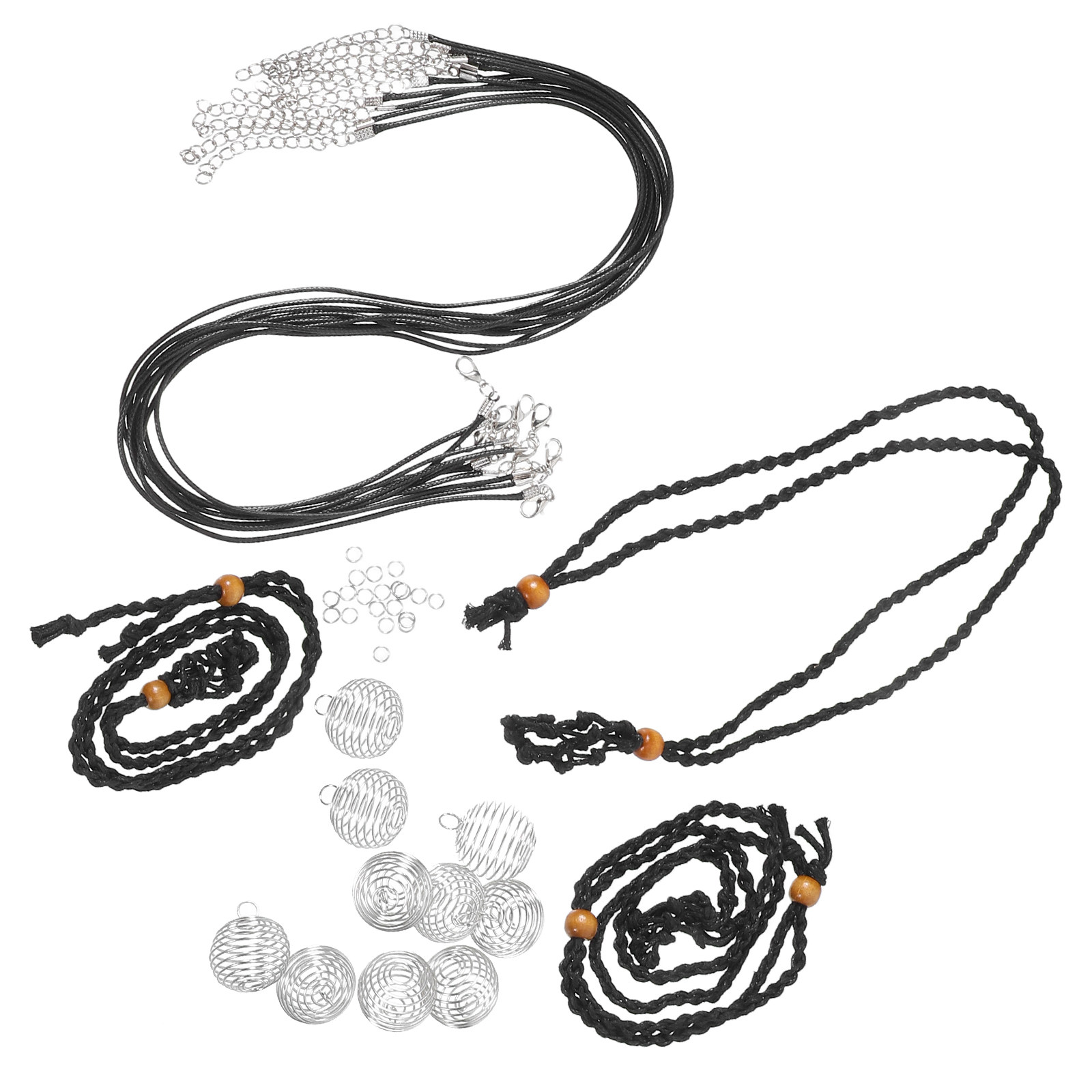 1Set DIY Necklace Kit Black Ir - đánh giá và giá Jewelry Making Wax