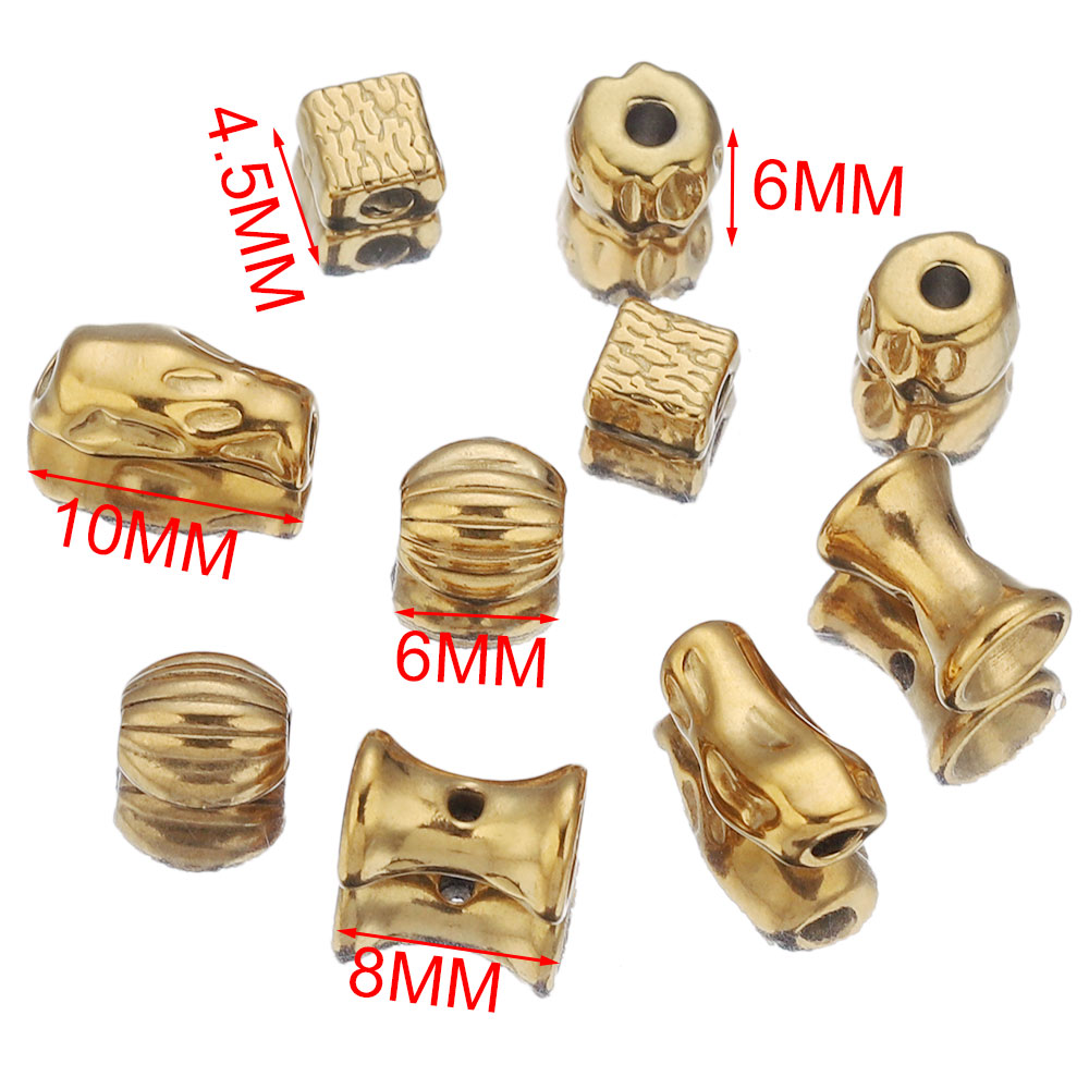 10PCS Stainless Steel Square I - đánh giá và giá Jewelry Making Supplies Wholesale