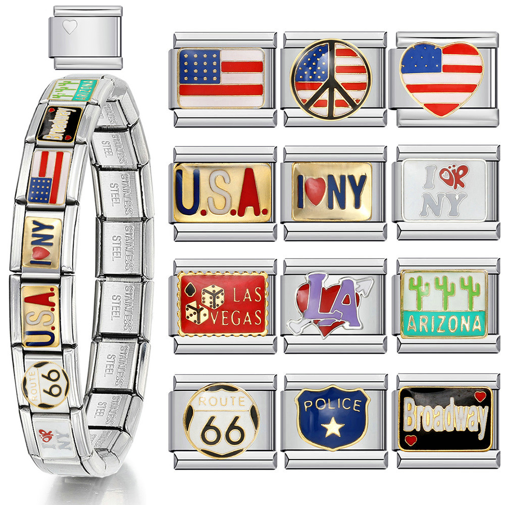 1pc Y2K Italian Charm Bracelet - đánh giá và giá Jewelry Making New York