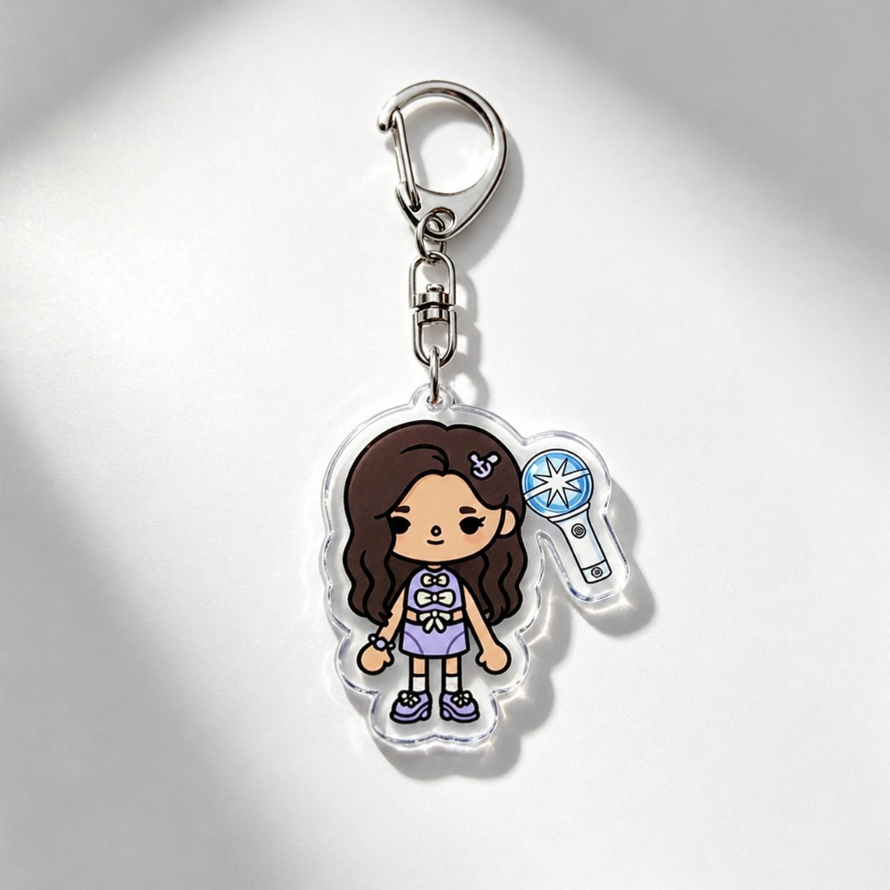 K-pop Katseye Keychain Accesso - đánh giá và giá Jewelry Making Hobby