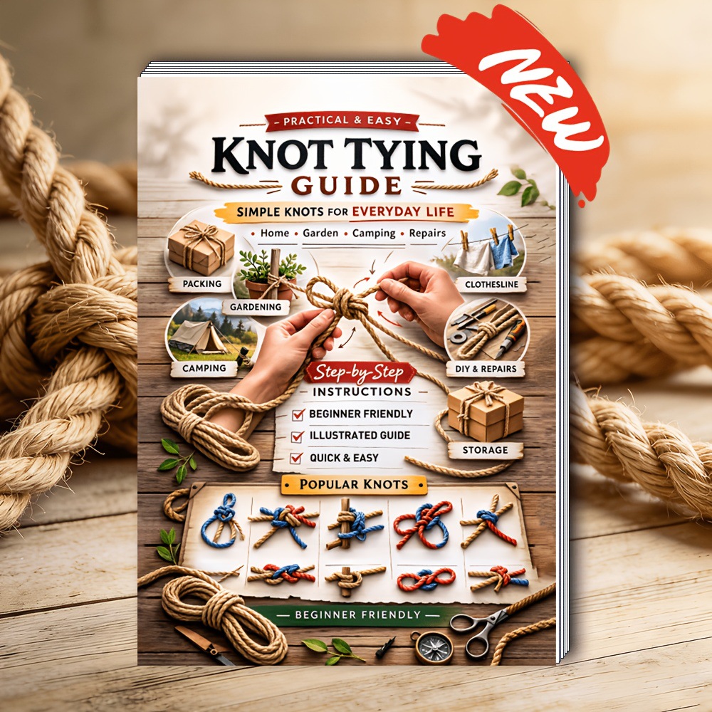 Knot Tying Guide Book Simple K - đánh giá và giá Jewelry Making Books