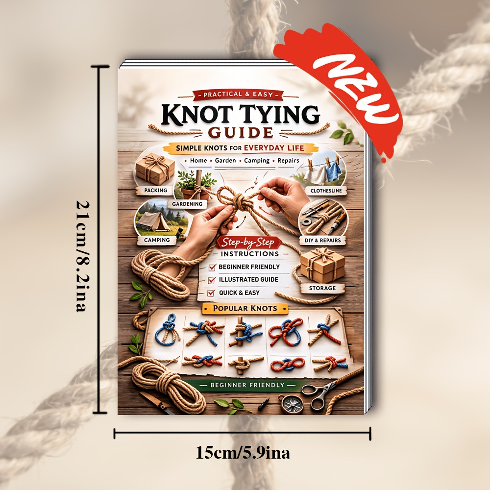 Knot Tying Guide Book Simple K - đánh giá và giá Jewelry Making Books