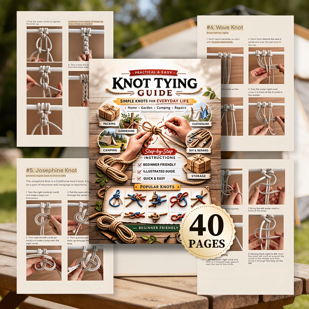 Knot Tying Guide Book Simple K - đánh giá và giá Jewelry Making Books
