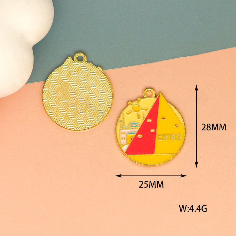 10pcs Colorful Enamel Travel C - đánh giá và giá Jewelry Making Tokyo