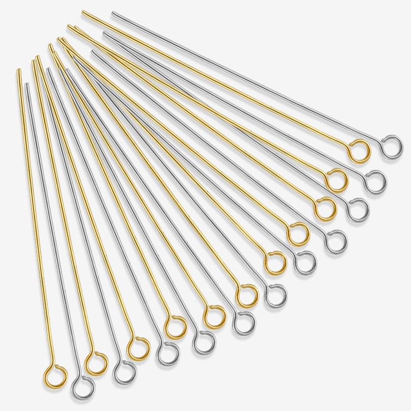 50pcs/lot 304 Stainless Steel  - đánh giá và giá Jewelry Making Eye Pins