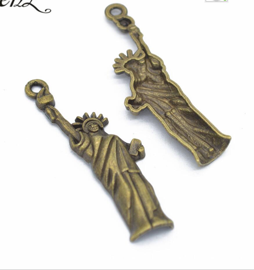 5pcs Charms Statue Of Liberty  - đánh giá và giá Jewelry Making New York