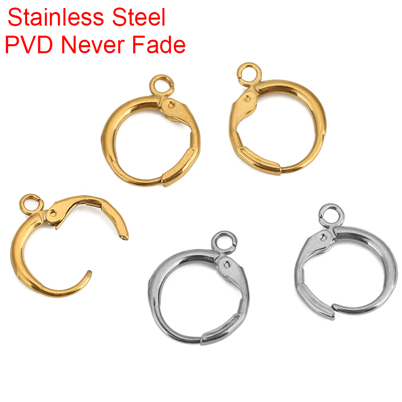 10pcs PVD Never Fade Stainless - đánh giá và giá Jewelry Making Materials
