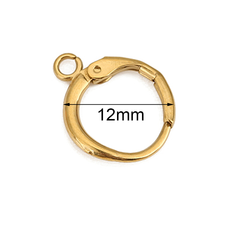 10pcs PVD Never Fade Stainless - đánh giá và giá Jewelry Making Materials