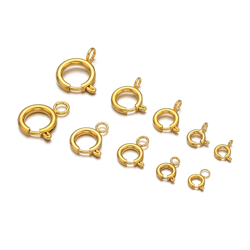 10pcs Stainless Steel Spring R - đánh giá và giá Jewelry Making Materials