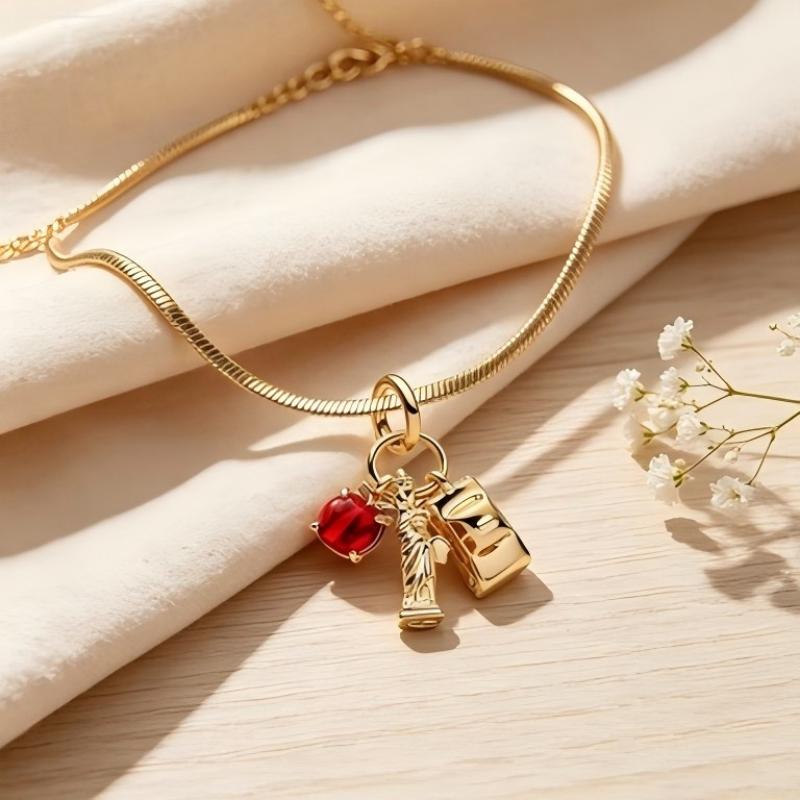New Gold Plated New York Theme - đánh giá và giá Jewelry Making New York