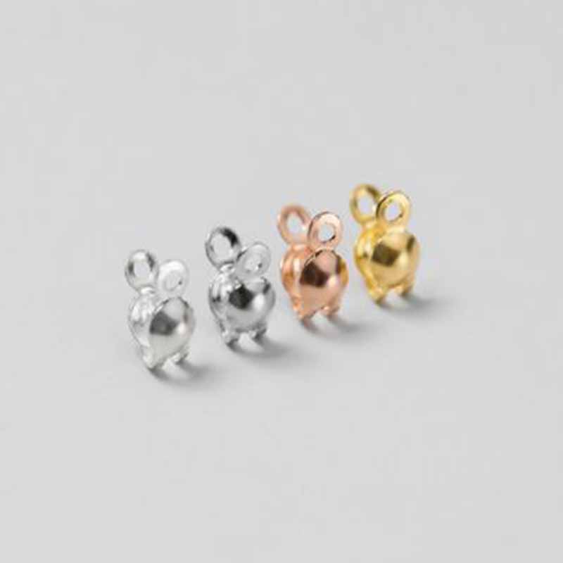 4pcs Genuine Real Pure Solid 9 - đánh giá và giá Jewelry Making Materials