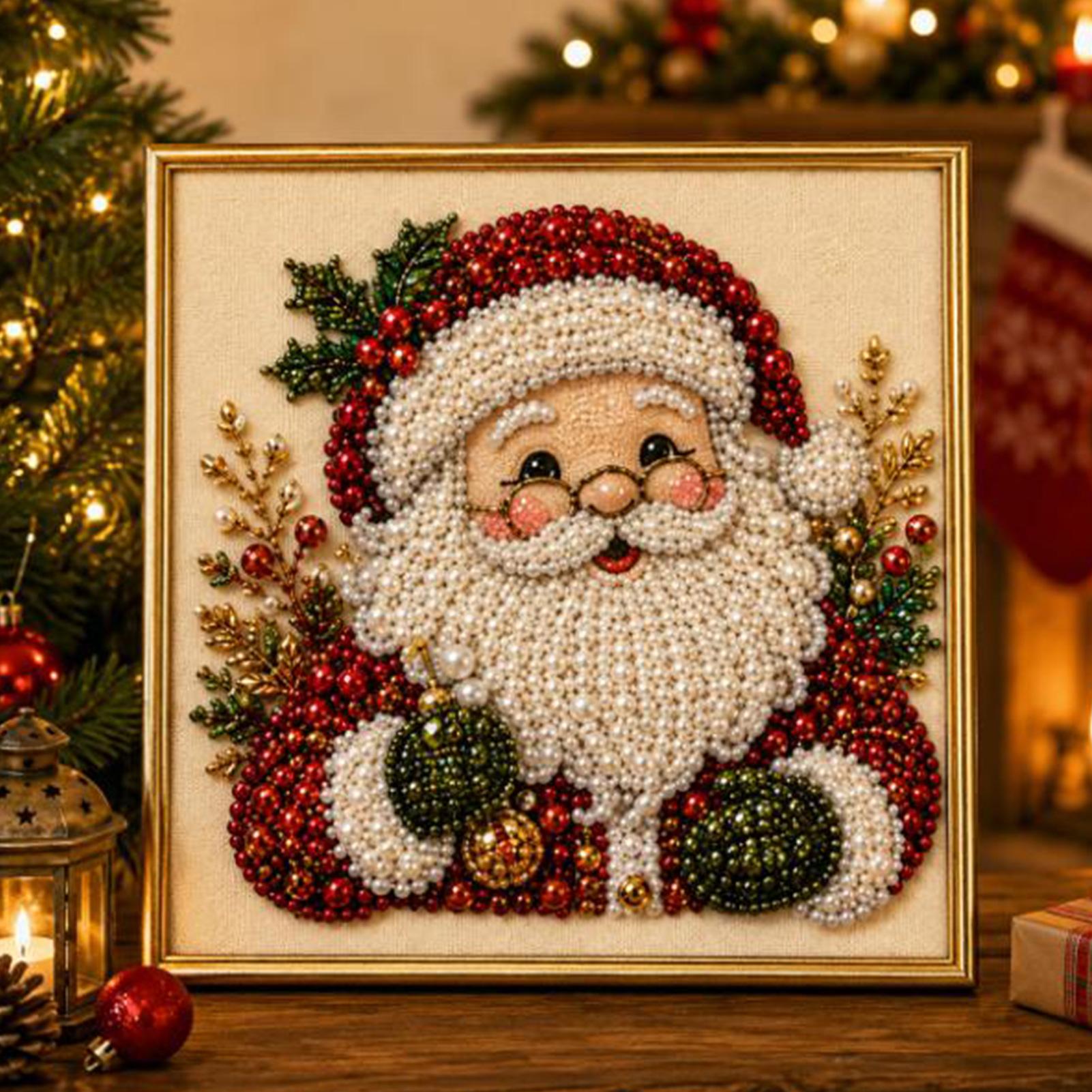 Christmas DIY Pearl Art Painti - đánh giá và giá Jewelry Making Wax
