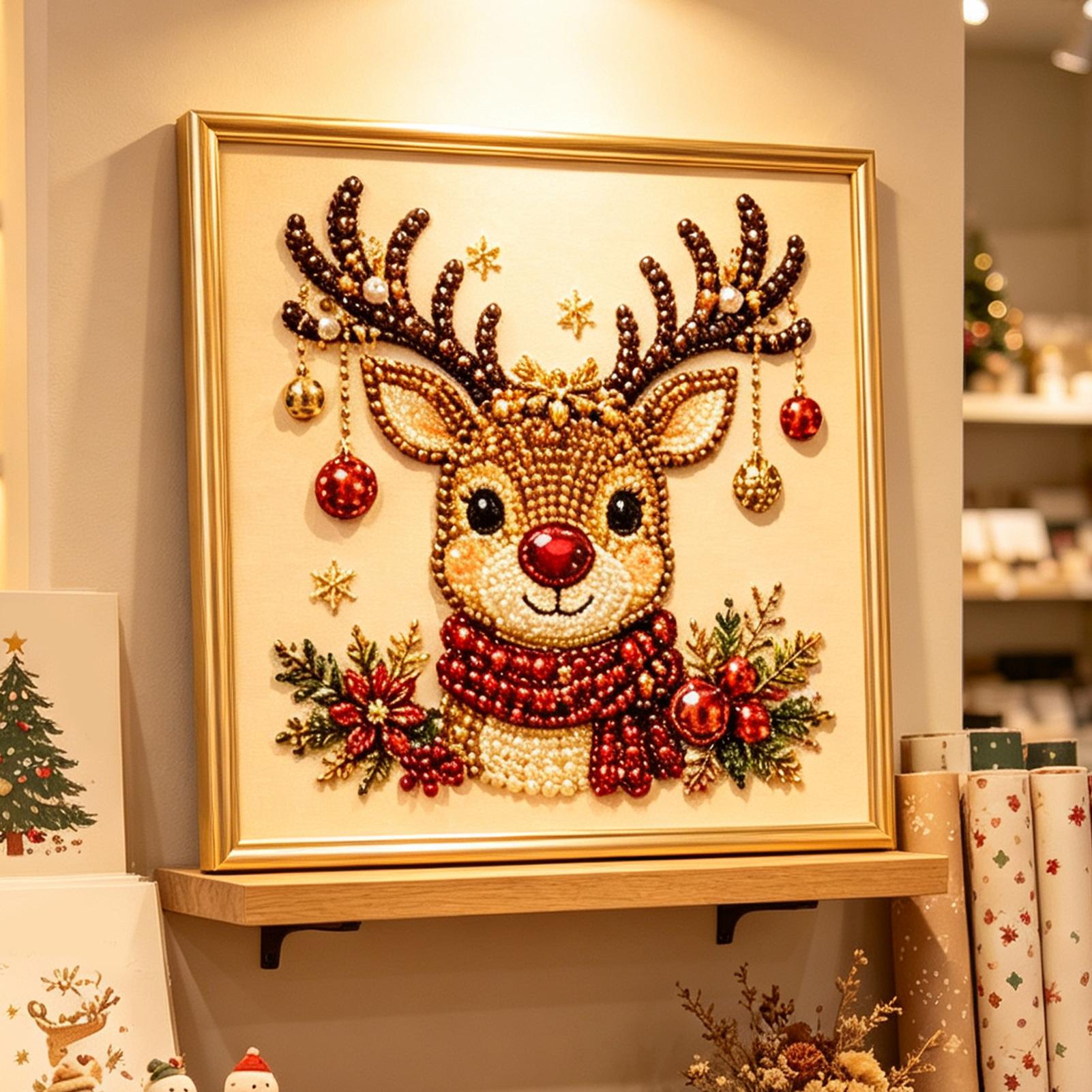 Christmas DIY Pearl Art Painti - đánh giá và giá Jewelry Making Wax