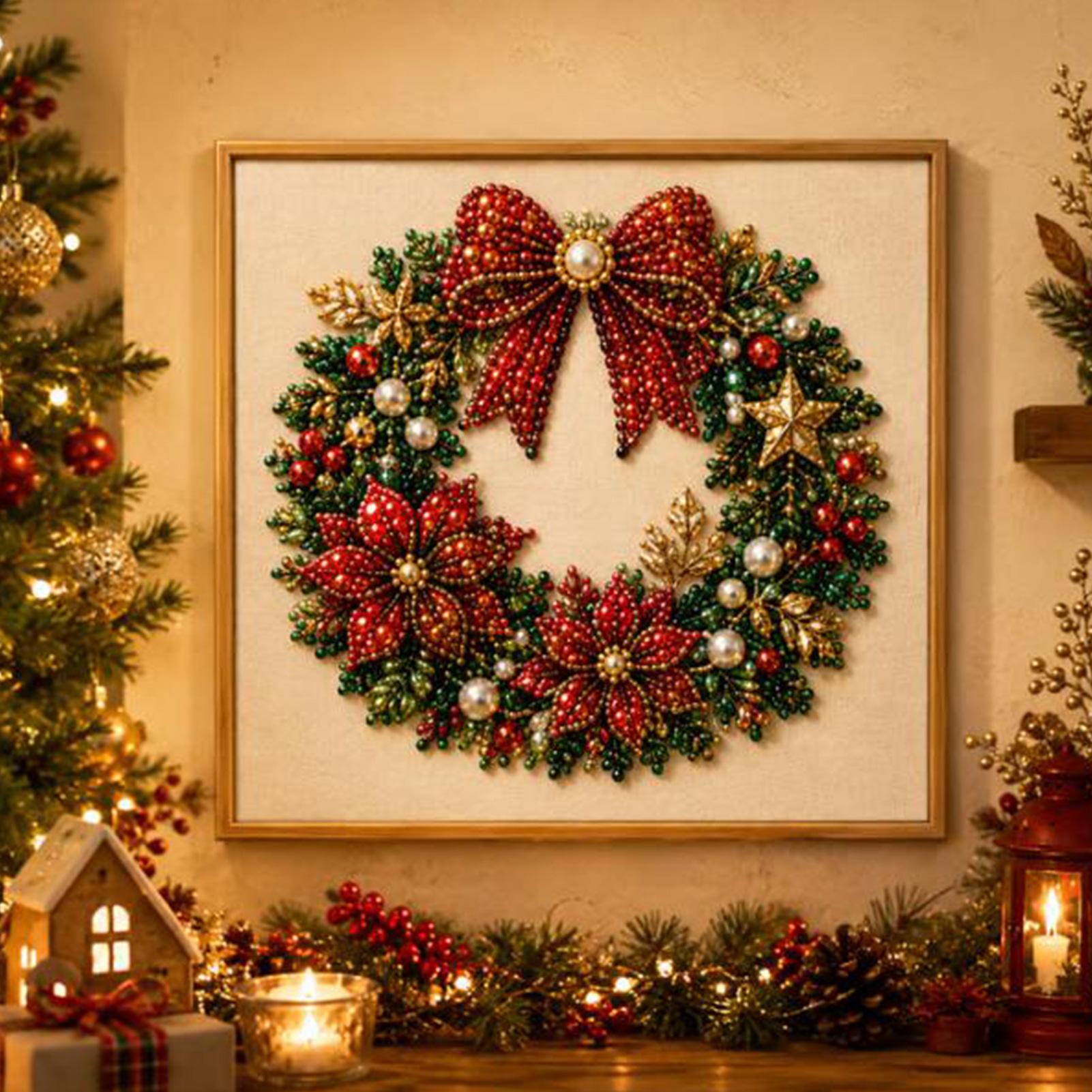 Christmas DIY Pearl Art Painti - đánh giá và giá Jewelry Making Wax
