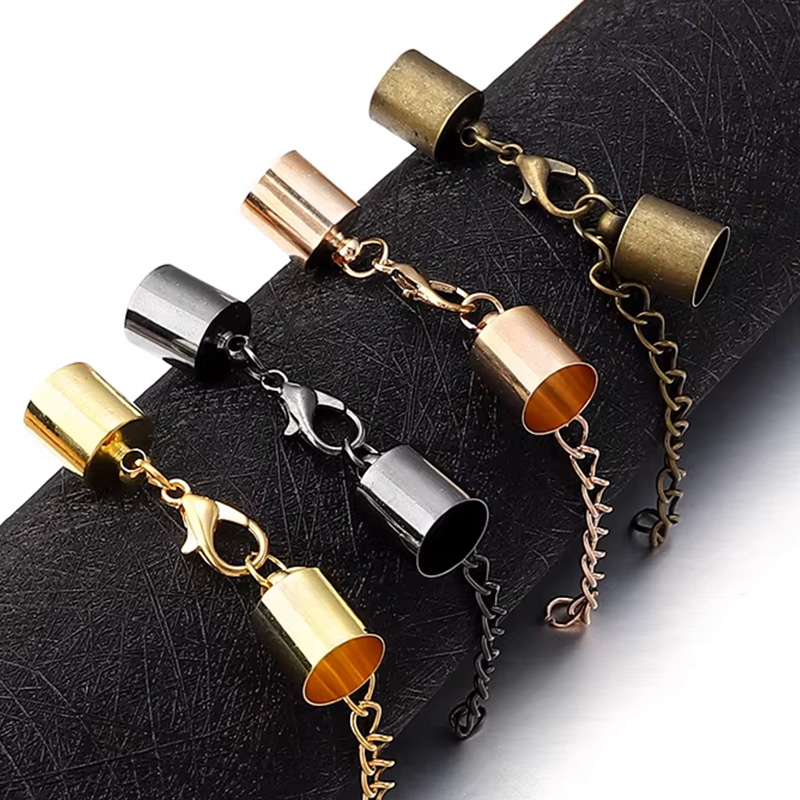 10Sets Leather Cord End Caps W - đánh giá và giá Jewelry Making Materials