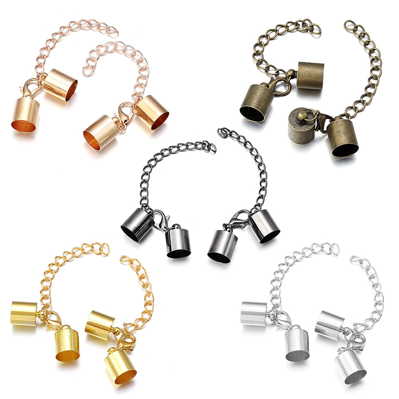 10Sets Leather Cord End Caps W - đánh giá và giá Jewelry Making Materials