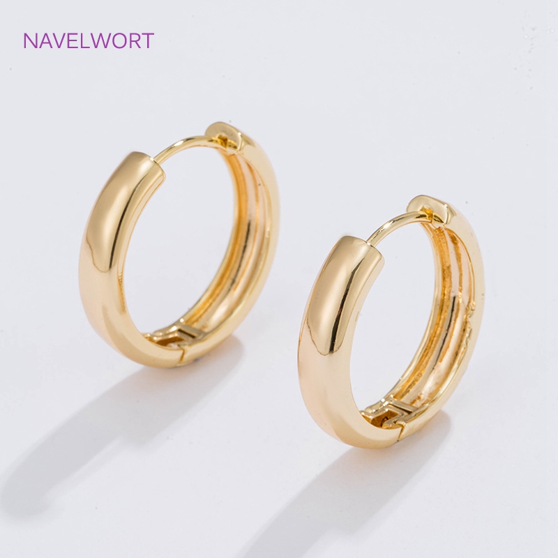 6 Sizes Gold Plated Circle Hoo - đánh giá và giá Jewelry Making Hobby