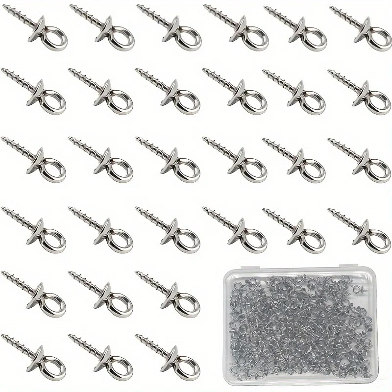 100pcs 10x4mm Stainless Steel  - đánh giá và giá Jewelry Making Eye Pins