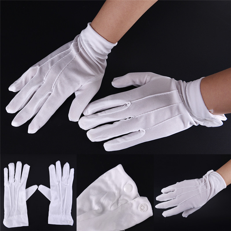 1Pair White Formal Gloves Men  - đánh giá và giá Jewelry Making Gloves