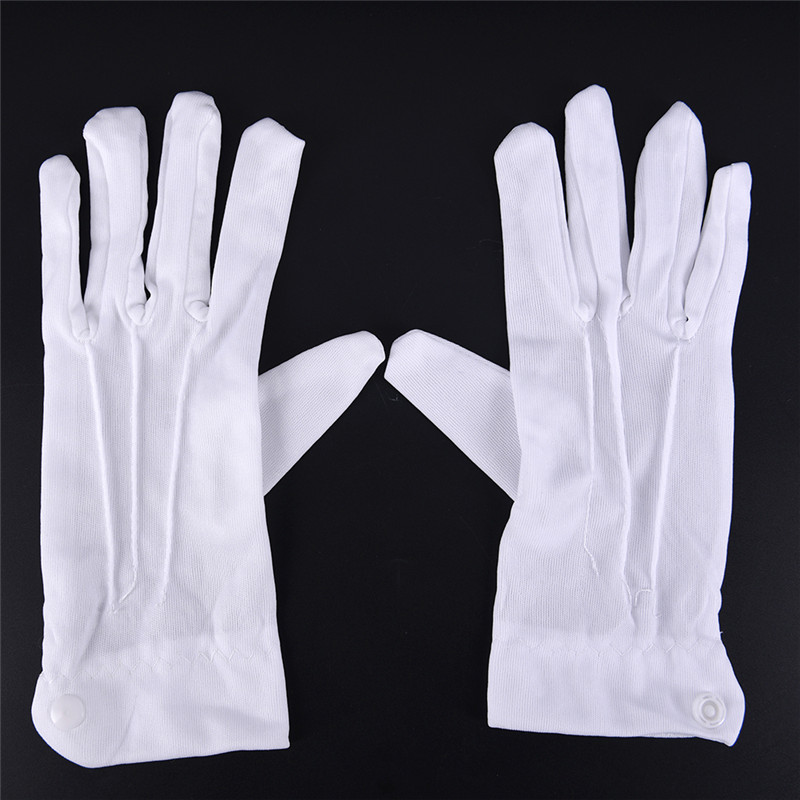 1Pair White Formal Gloves Men  - đánh giá và giá Jewelry Making Gloves
