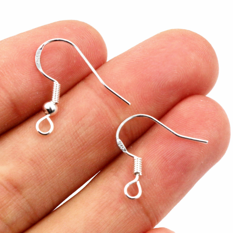 50Pcs 16Mm 925 Sterling Bạc Mạ - đánh giá và giá Jewelry Making Supplies Wholesale