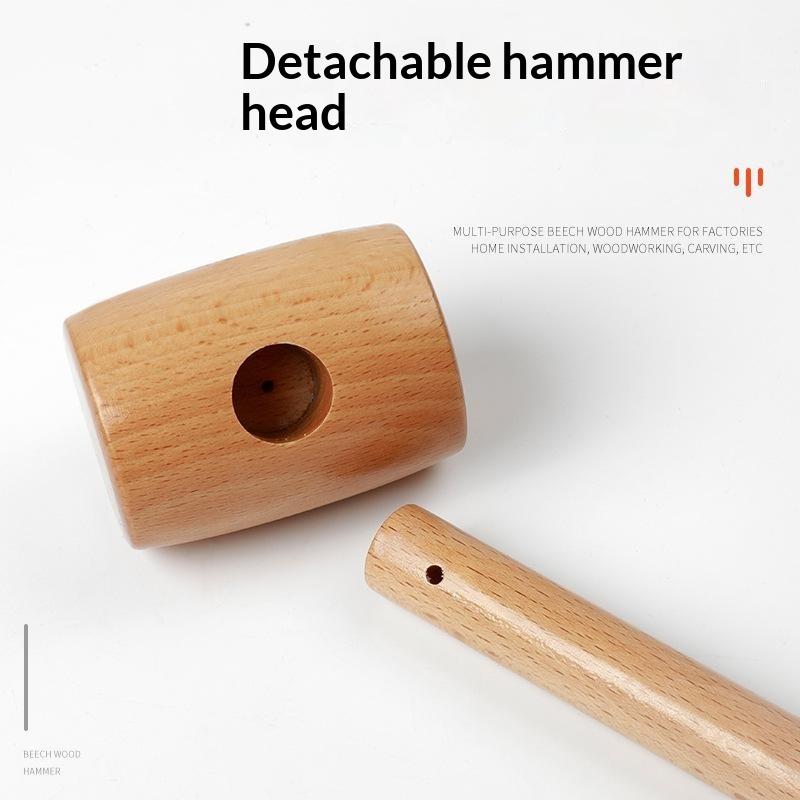 1Pc Beech Wooden Mallet Multi  - đánh giá và giá Jewelry Making Hammer