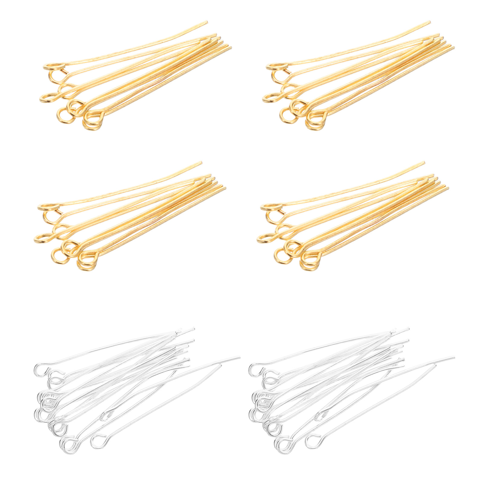 1200Pcs Eye Pins for Jewelry M - đánh giá và giá Jewelry Making Eye Pins