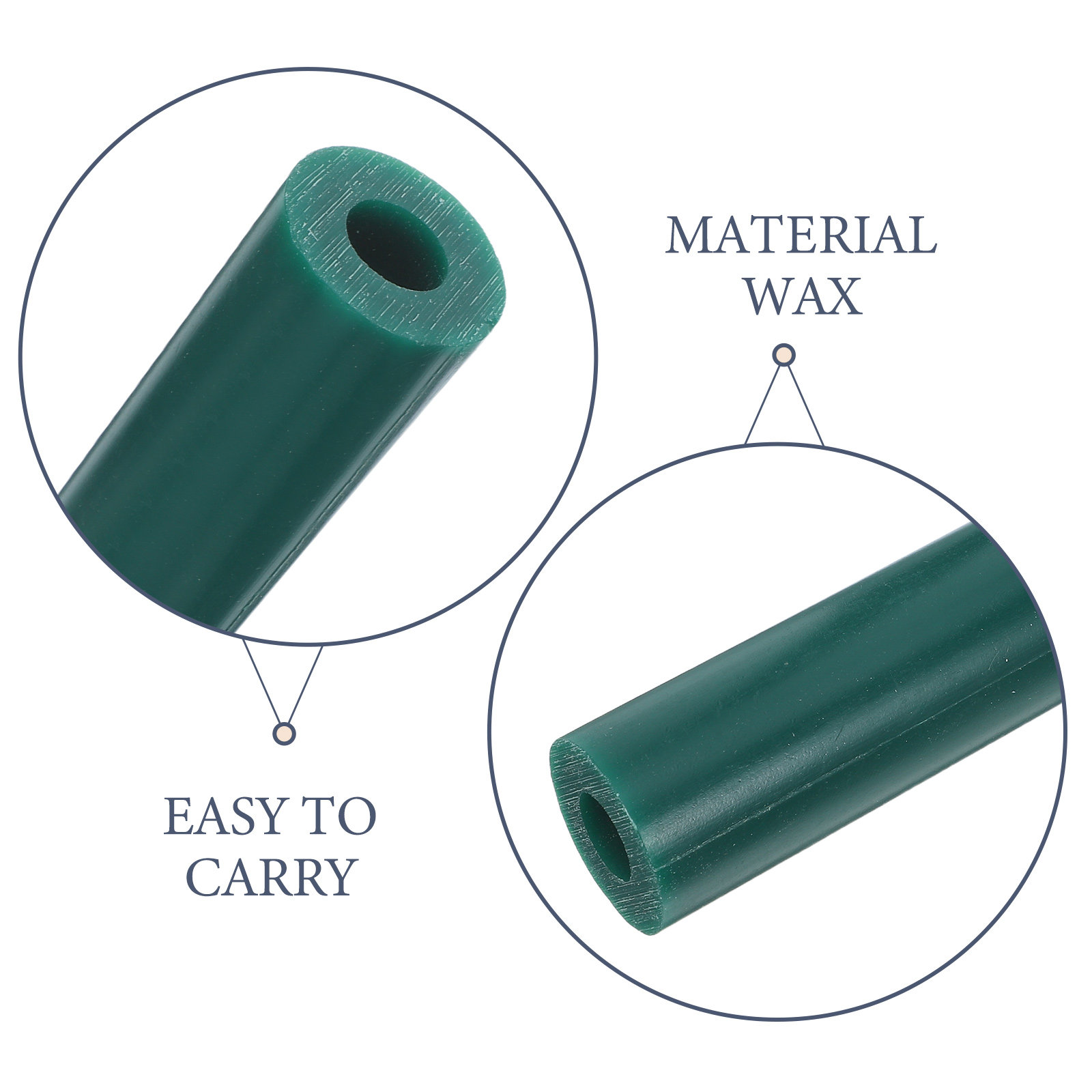 Green Hollow Wax Tube Jewelry  - đánh giá và giá Jewelry Making Wax