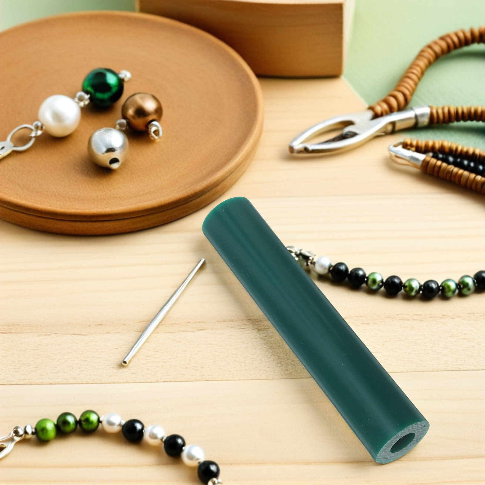 Green Hollow Wax Tube Jewelry  - đánh giá và giá Jewelry Making Wax