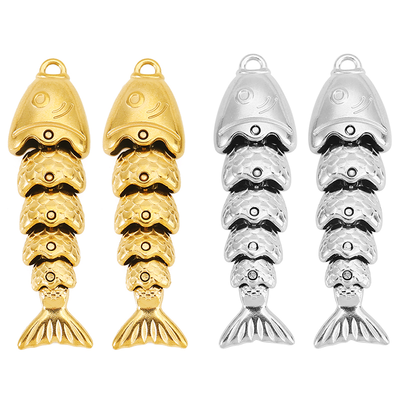 2pcs Stainless Steel Swinging  - đánh giá và giá Jewelry Making Materials Wholesale