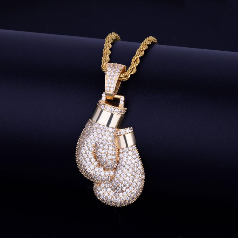 Hip Hop Bling Iced Cubic Zirco - đánh giá và giá Jewelry Making Gloves