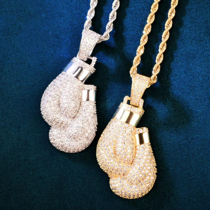 Hip Hop Bling Iced Cubic Zirco - đánh giá và giá Jewelry Making Gloves