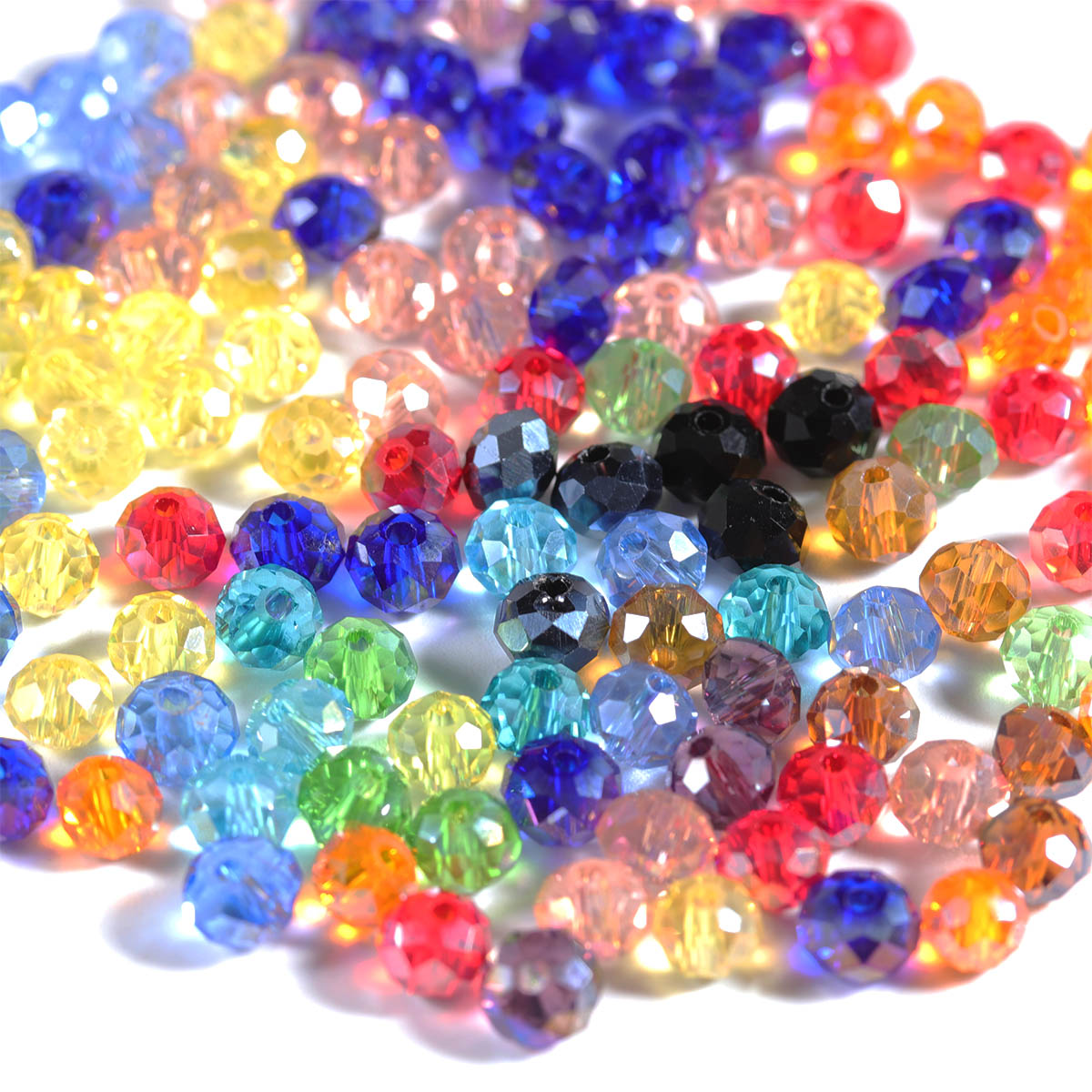 50-200pcs Faceted Crystal Bead - đánh giá và giá Crystal Bead Mix