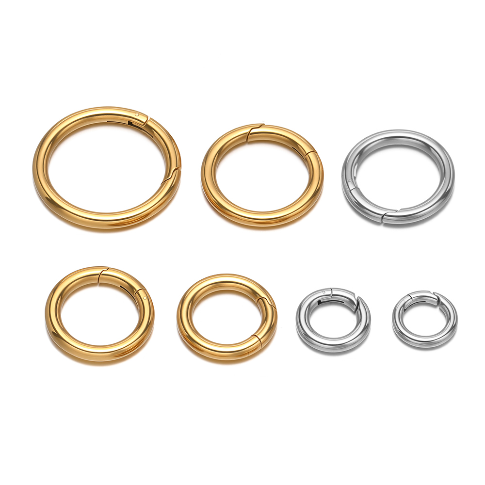 2Pcs/Lot Round Spring Clasps S - đánh giá và giá Jewelry Making Materials