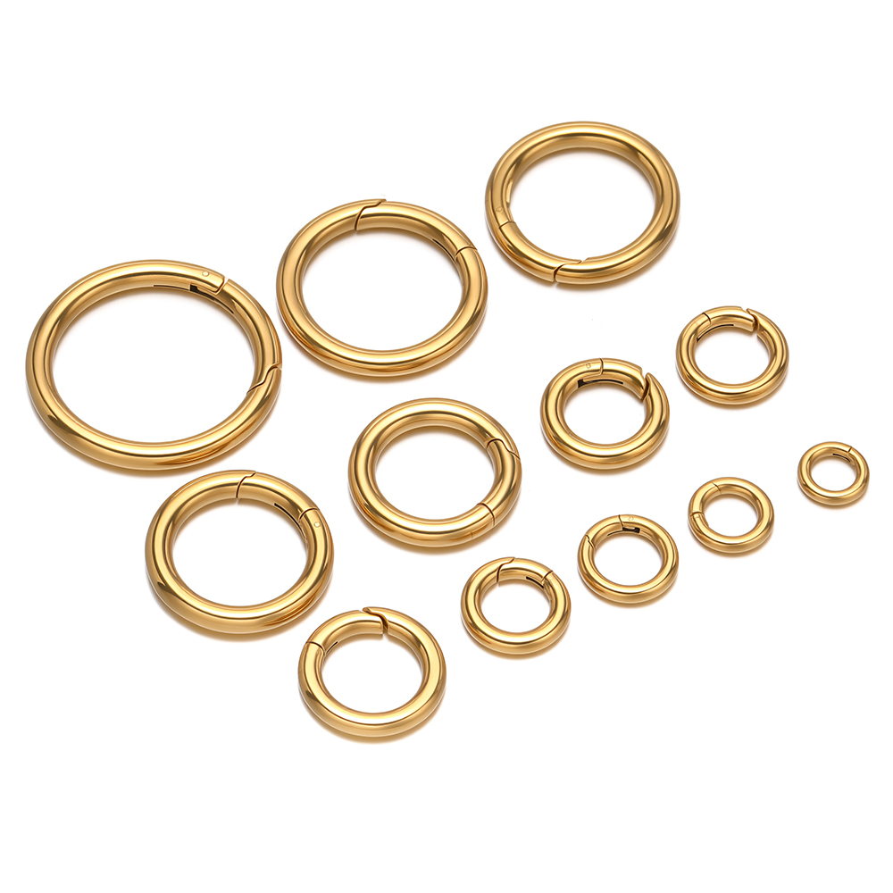2Pcs/Lot Round Spring Clasps S - đánh giá và giá Jewelry Making Materials