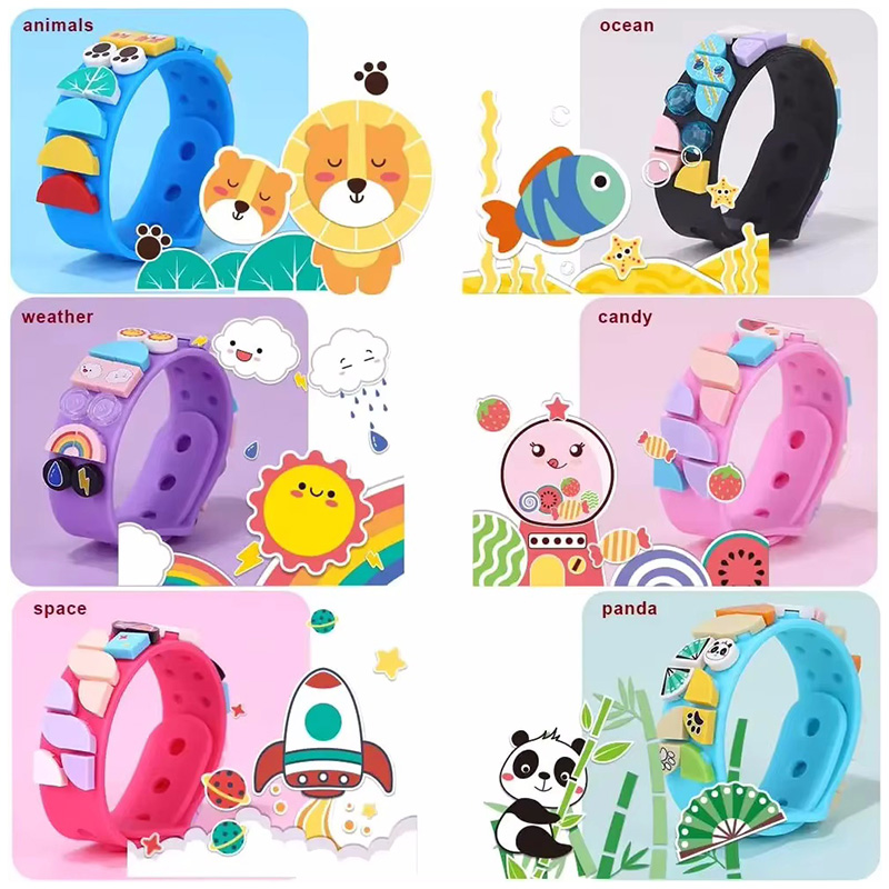 6Pcs/set Kids Building Blocks  - đánh giá và giá Jewelry Making Kits For Kids