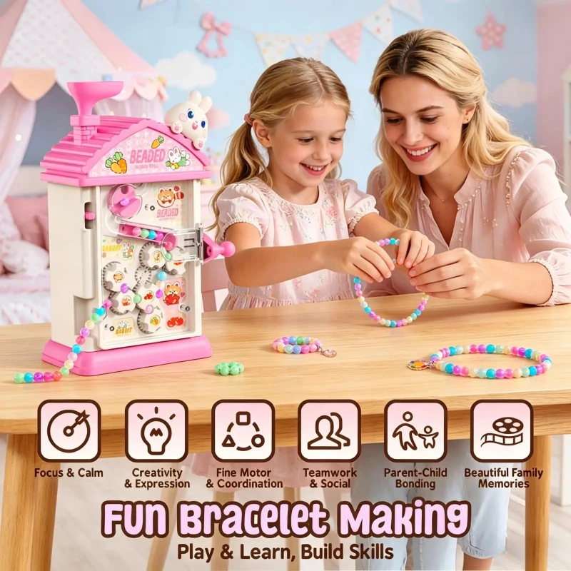 Kids Automatic Beading Machine - đánh giá và giá Jewelry Making Kits For Kids
