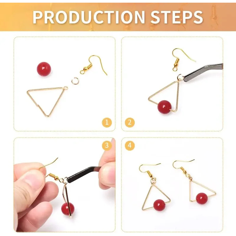 100/500pcs DIY Earring Finding - đánh giá và giá Jewelry Making Materials